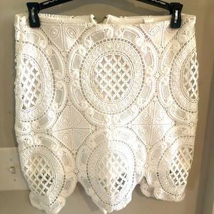 Xhilration brand white mini skirt — no stains no flaws